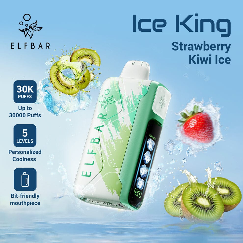 ELFBAR Ice King 30K Disposable Vape – 30,000 Puffs, 5% Nicotine, 20ml flavor image