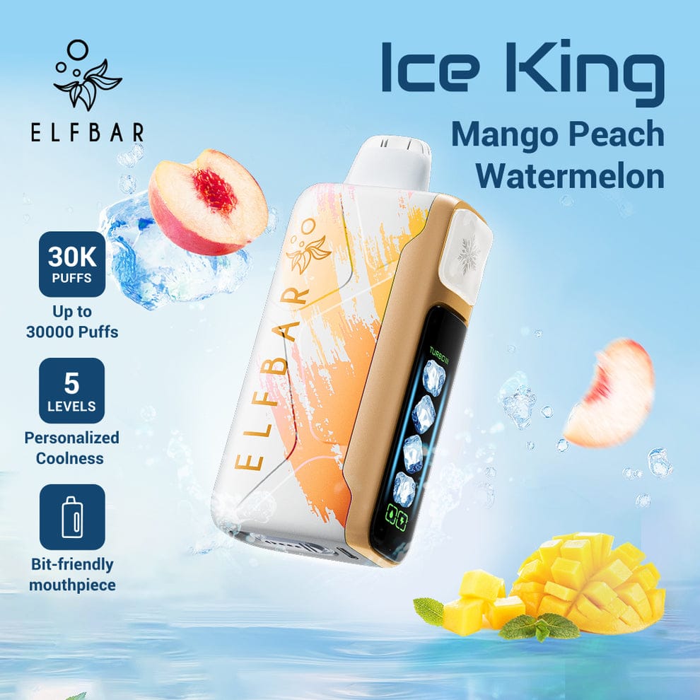ELFBAR Ice King 30K Disposable Vape – 30,000 Puffs, 5% Nicotine, 20ml flavor image