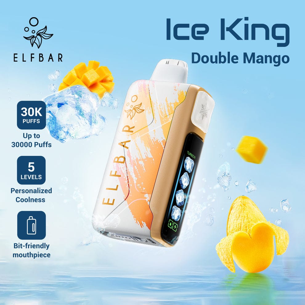 ELFBAR Ice King 30K Disposable Vape – 30,000 Puffs, 5% Nicotine, 20ml flavor image