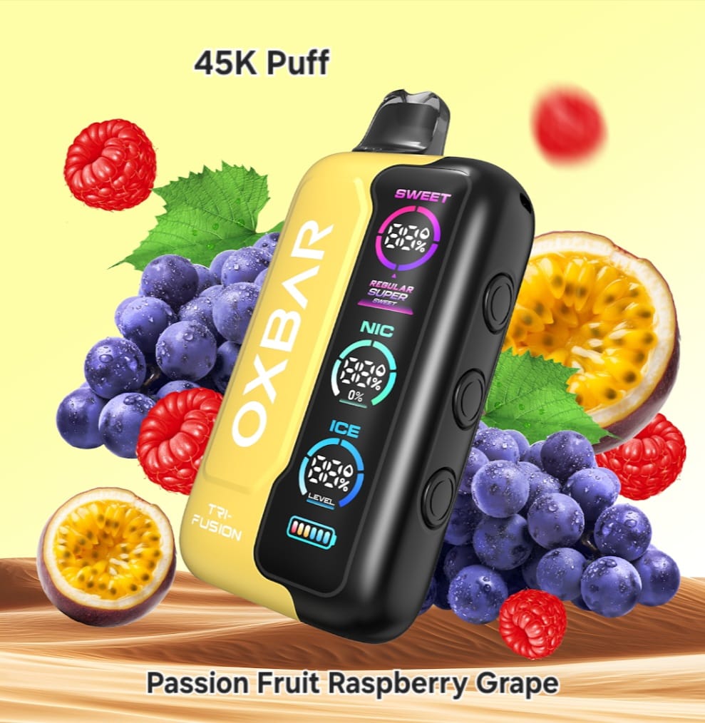 Oxbar 45,000 Puff Long-Lasting Vape | 5% Nicotine | UAE Disposable Vape flavor image