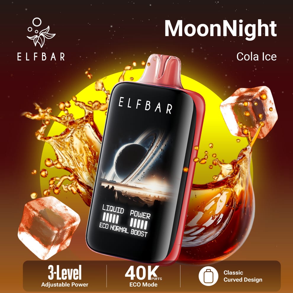 Elfbar Moonnight 40K Puffs Disposable Vape – 50mg/5% Nicotine – Dubai Edition flavor image