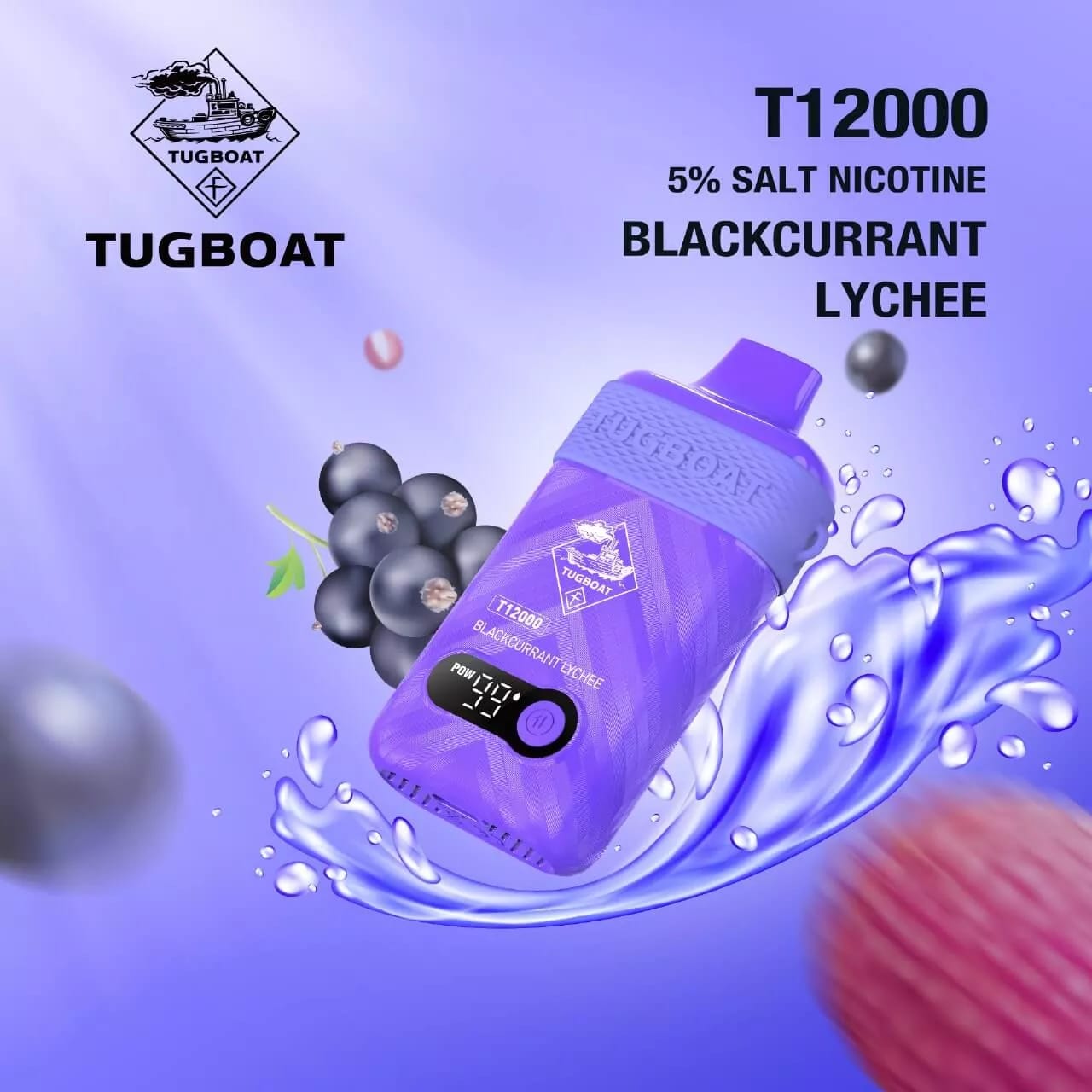 Tugvoat T 12000 Puffs Disposable Vape – 50mg Nicotine | UAE Premium Vape flavor image