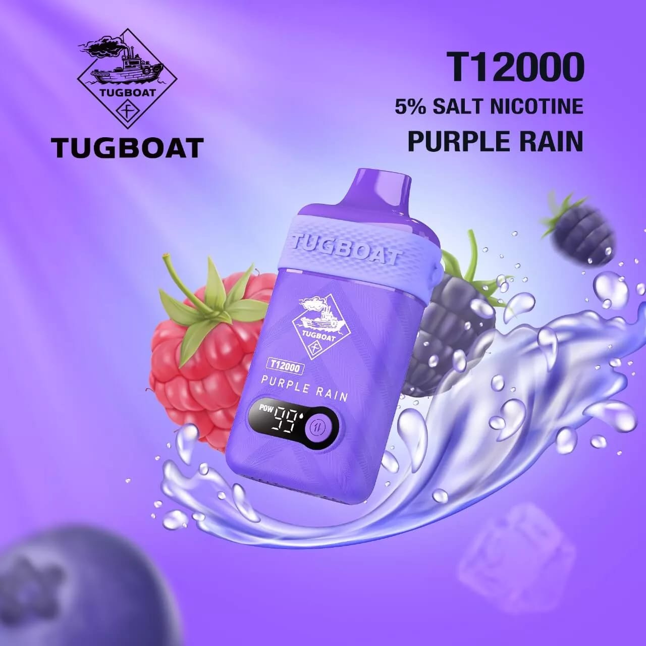 Tugvoat T 12000 Puffs Disposable Vape – 50mg Nicotine | UAE Premium Vape flavor image