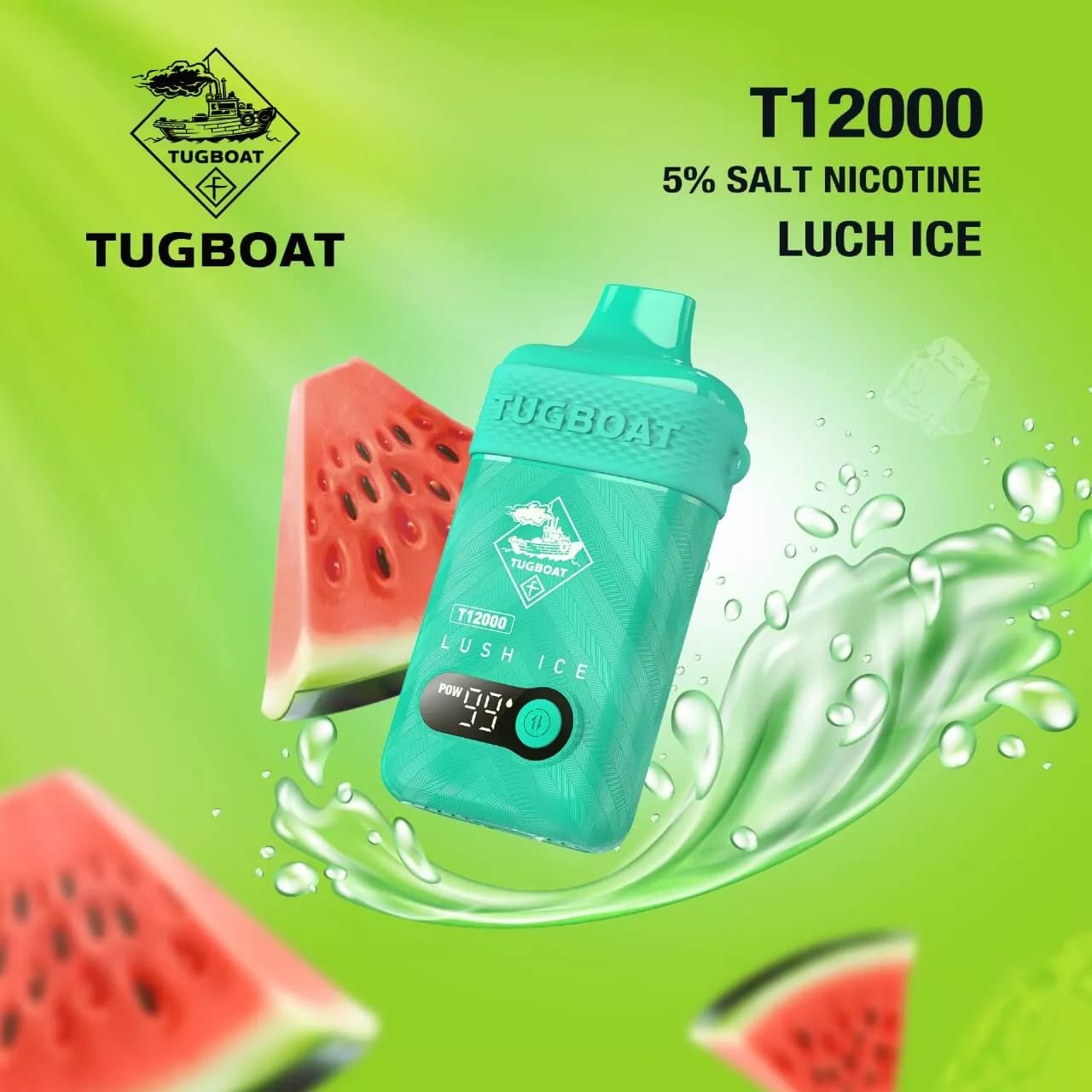 Tugvoat T 12000 Puffs Disposable Vape – 50mg Nicotine | UAE Premium Vape flavor image