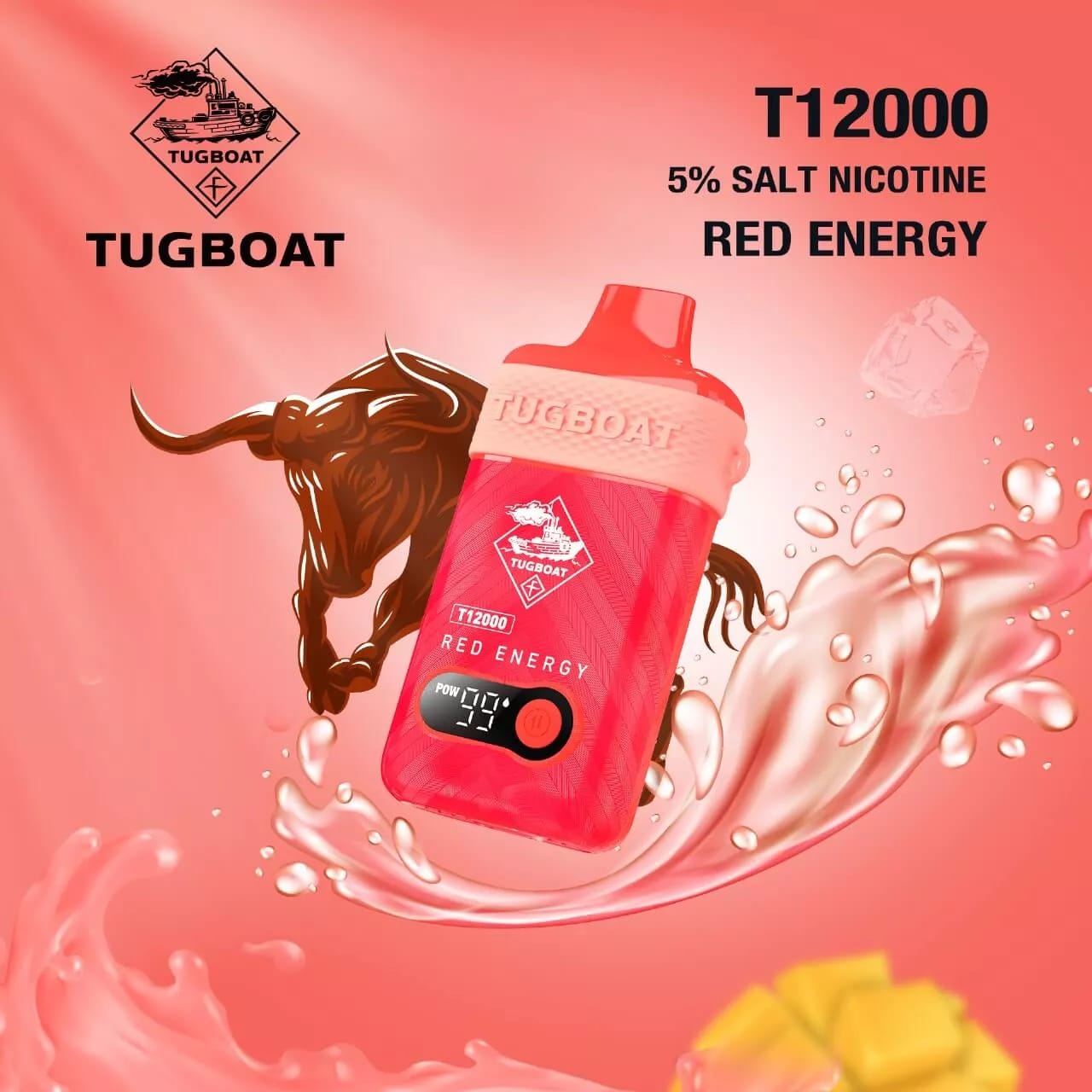 Tugvoat T 12000 Puffs Disposable Vape – 50mg Nicotine | UAE Premium Vape flavor image