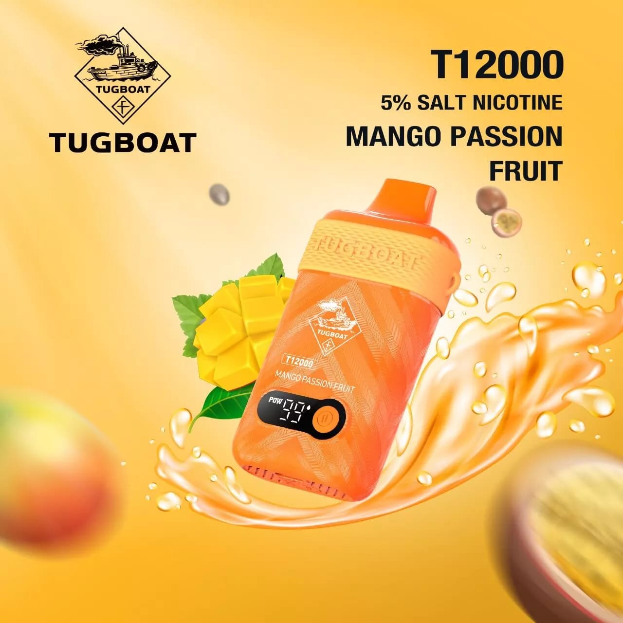 Tugvoat T 12000 Puffs Disposable Vape – 50mg Nicotine | UAE Premium Vape flavor image