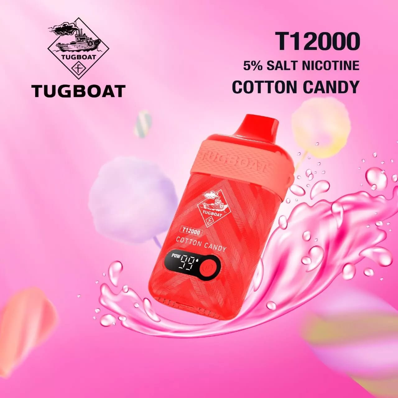 Tugvoat T 12000 Puffs Disposable Vape – 50mg Nicotine | UAE Premium Vape flavor image