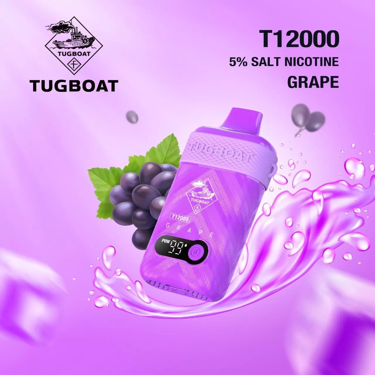 Tugvoat T 12000 Puffs Disposable Vape – 50mg Nicotine | UAE Premium Vape flavor image