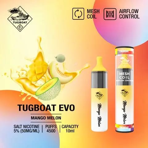 Tugvoat Evo 4,500 Puffs Disposable Vape – 50mg Nicotine | UAE flavor image