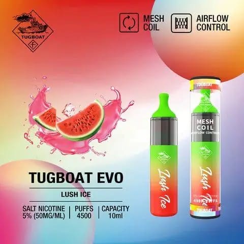 Tugvoat Evo 4,500 Puffs Disposable Vape – 50mg Nicotine | UAE flavor image