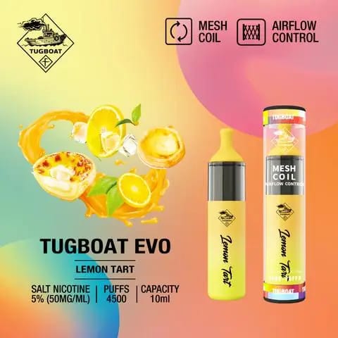 Tugvoat Evo 4,500 Puffs Disposable Vape – 50mg Nicotine | UAE flavor image