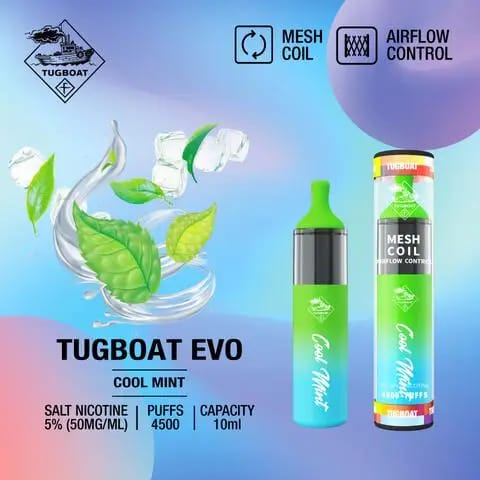 Tugvoat Evo 4,500 Puffs Disposable Vape – 50mg Nicotine | UAE flavor image