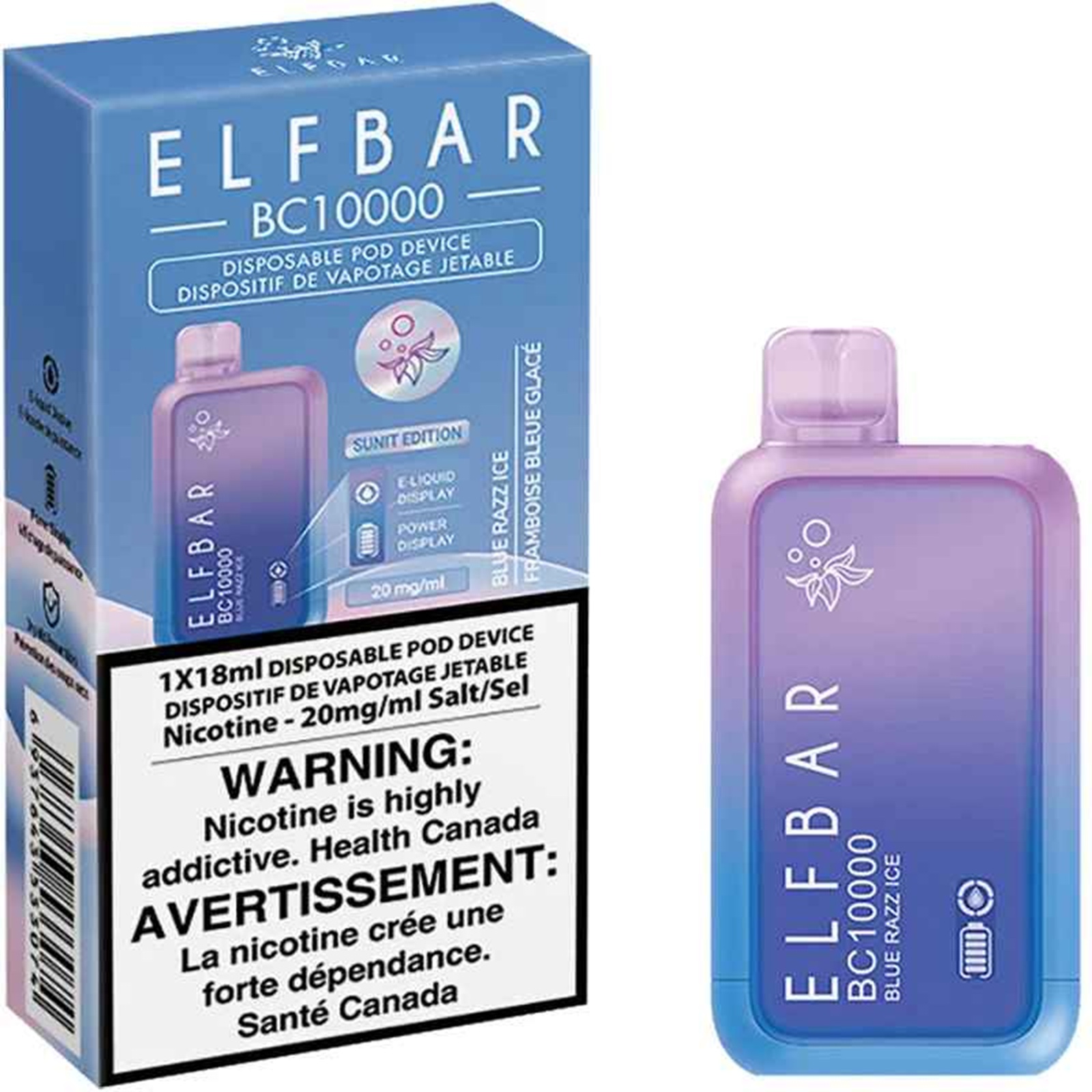 ELF BAR BC10000 Disposable Vape – 50mg Nicotine, 10000 Puffs, UAE