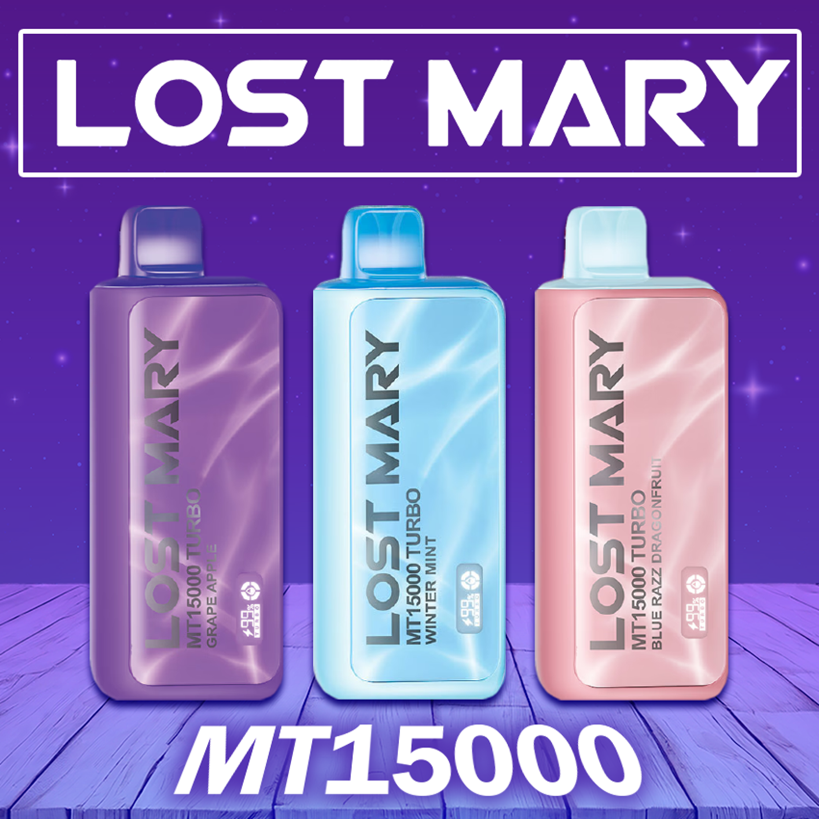 Lost Mary MT 15000 Puffs Turbo Disposable Vape – 50mg Nicotine | Dubai UAE