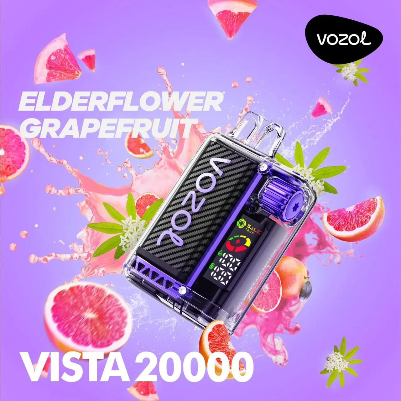 Vozol Vista 20000 Puffs Disposable Vape – 50mg Nicotine Dubai UAE flavor image