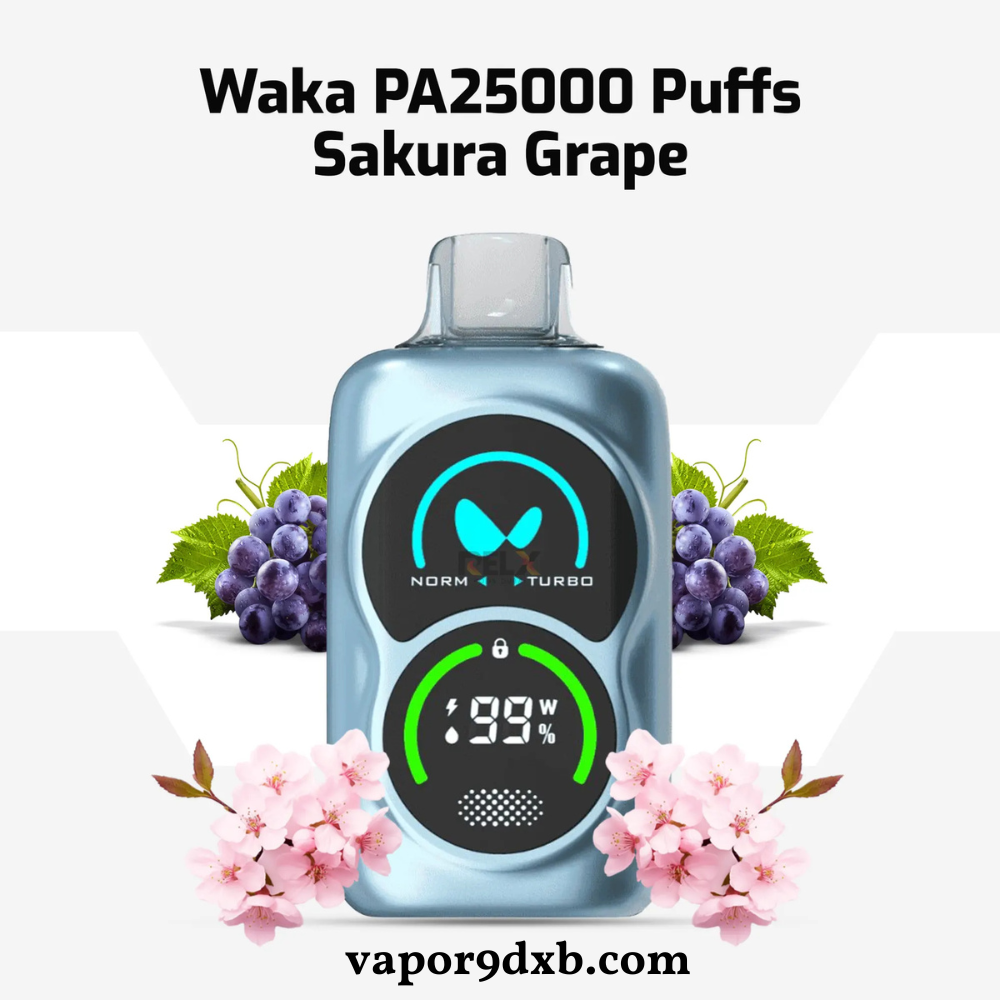 Buy Waka PA 25000 Puffs Disposable Vape – Nicotine 50mg/5% UAE Dubai flavor image