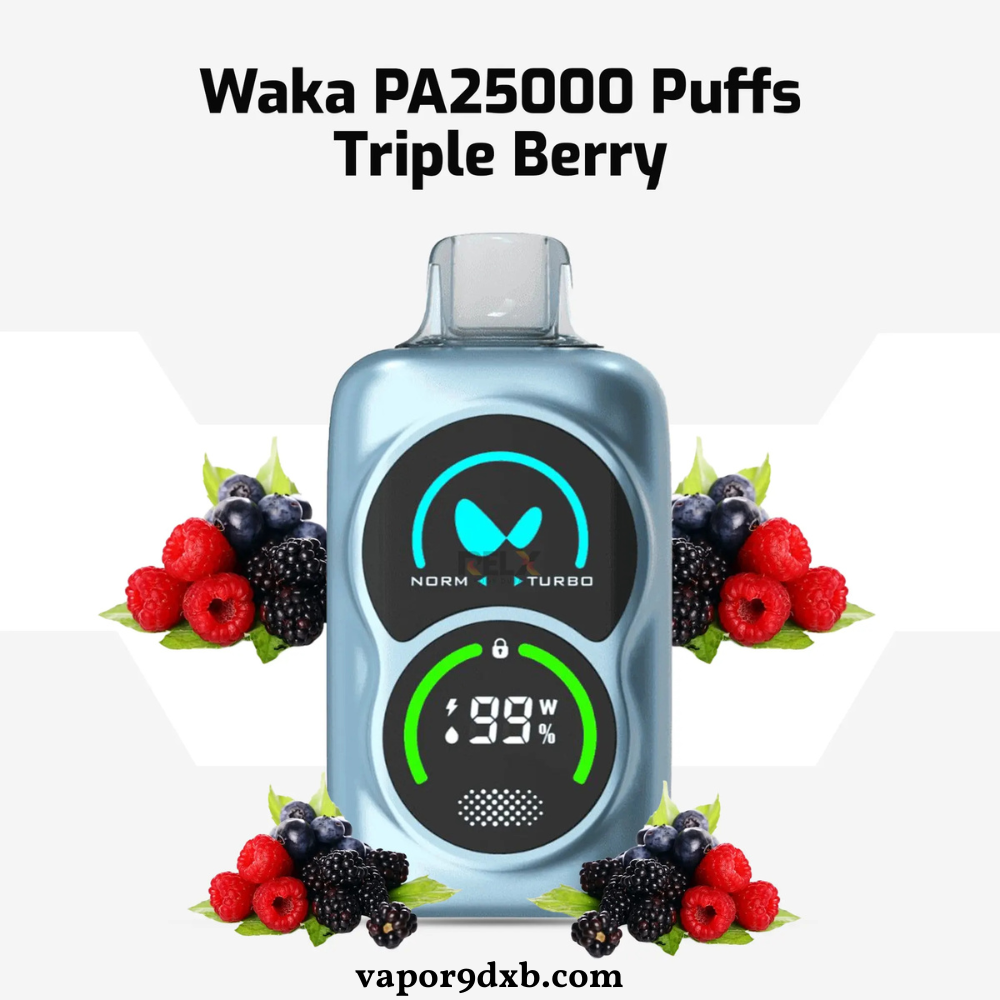 Buy Waka PA 25000 Puffs Disposable Vape – Nicotine 50mg/5% UAE Dubai flavor image