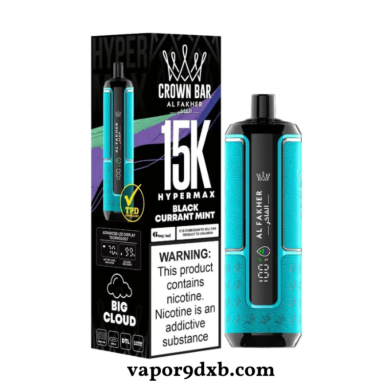Al Fakher Hypermax 15000 Puffs Disposable Vape – 6mg Nicotine | Dubai UAE flavor image