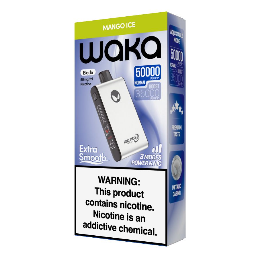 Waka Blade 50,000 Puffs Disposable Vape 50mg – UAE flavor image
