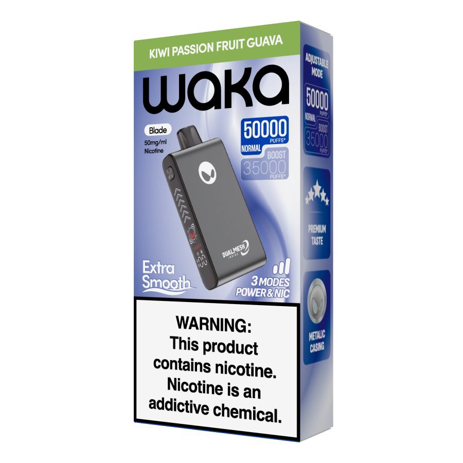 Waka Blade 50,000 Puffs Disposable Vape 50mg – UAE flavor image