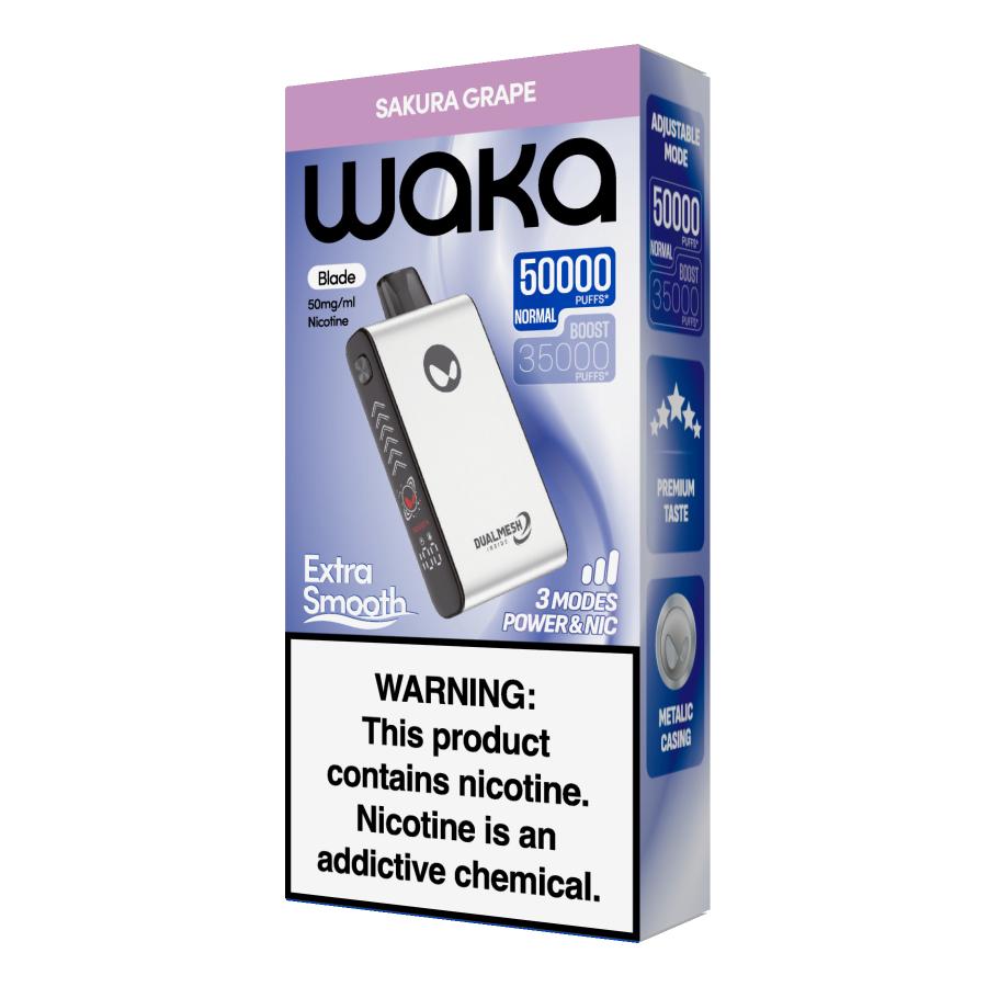 Waka Blade 50,000 Puffs Disposable Vape 50mg – UAE flavor image
