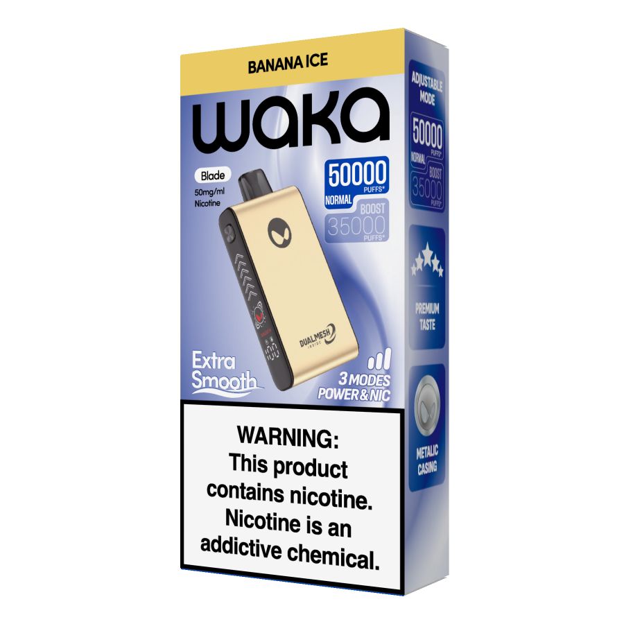 Waka Blade 50,000 Puffs Disposable Vape 50mg – UAE flavor image