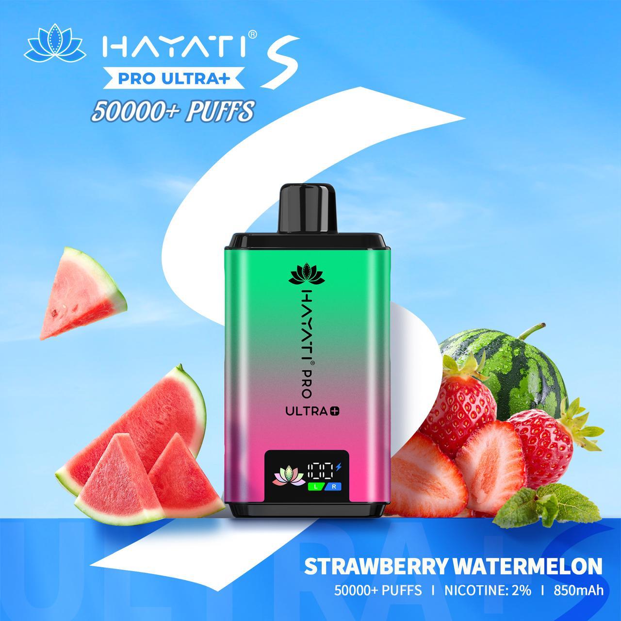Hayati Pro Ultra+ 50000 Puffs Disposable Vape 50mg in Dubai UAE flavor image
